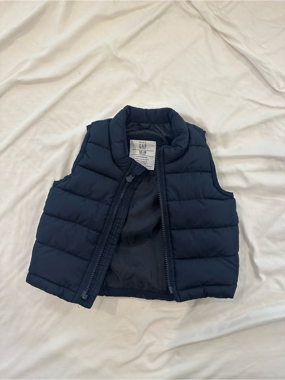 Baby Gap Navy Puffer Vest